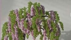 Wisteria beading: a master class with step by step photos and videos